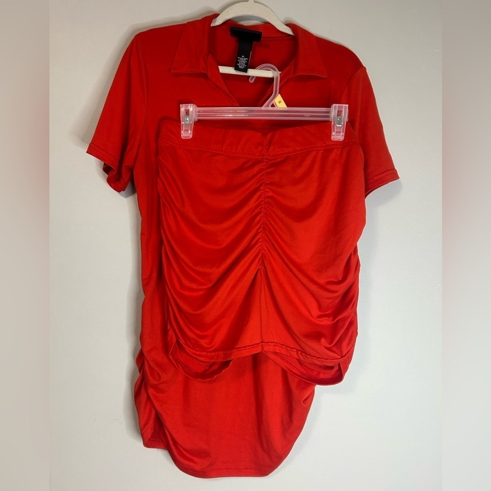 Women’s Jennifer Lauren Shirt & Short Set, Size XL - Picture 8 of 8